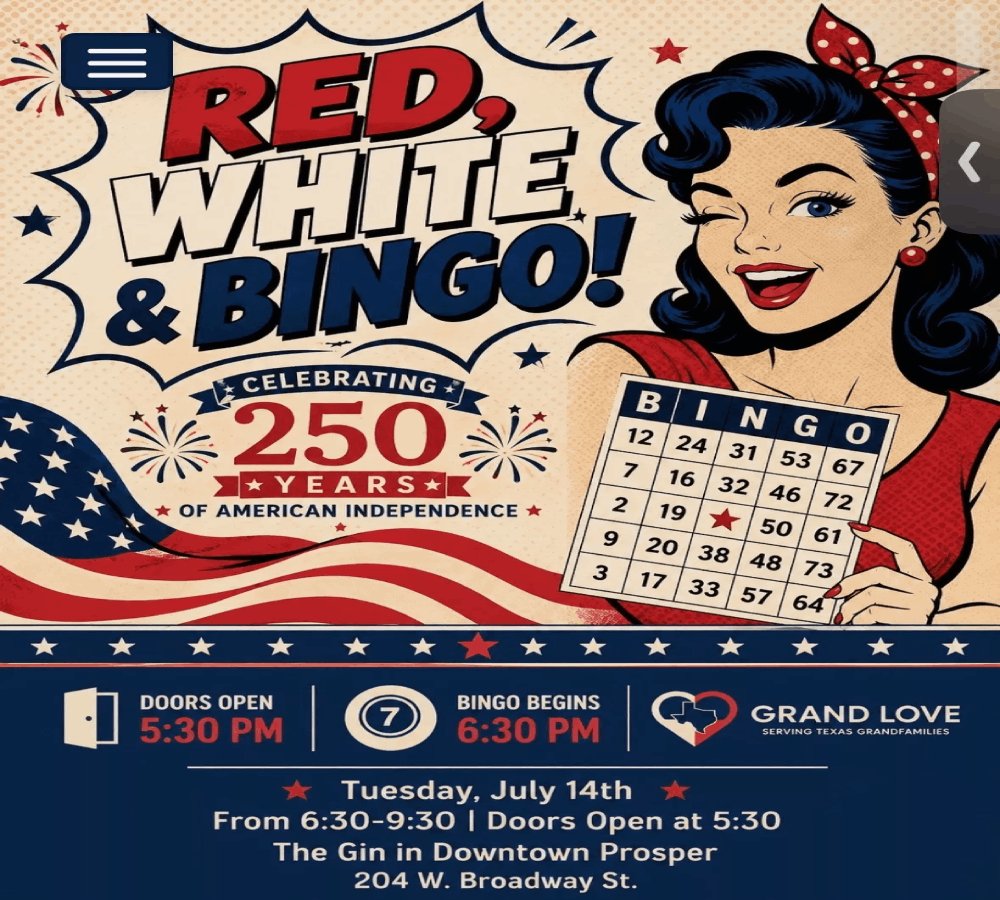 Red, White, & Bingo!